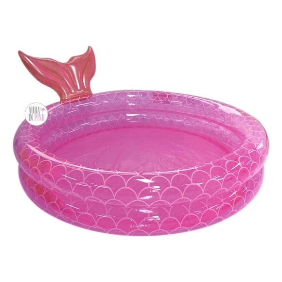 Danaplay Pink Mermaid Inflatable Pool