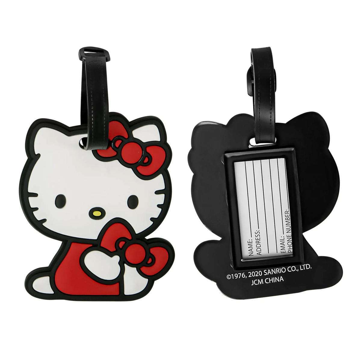 Hello Kitty By Sanrio Luggage Tags Set of 2 Aura In Pink Inc.