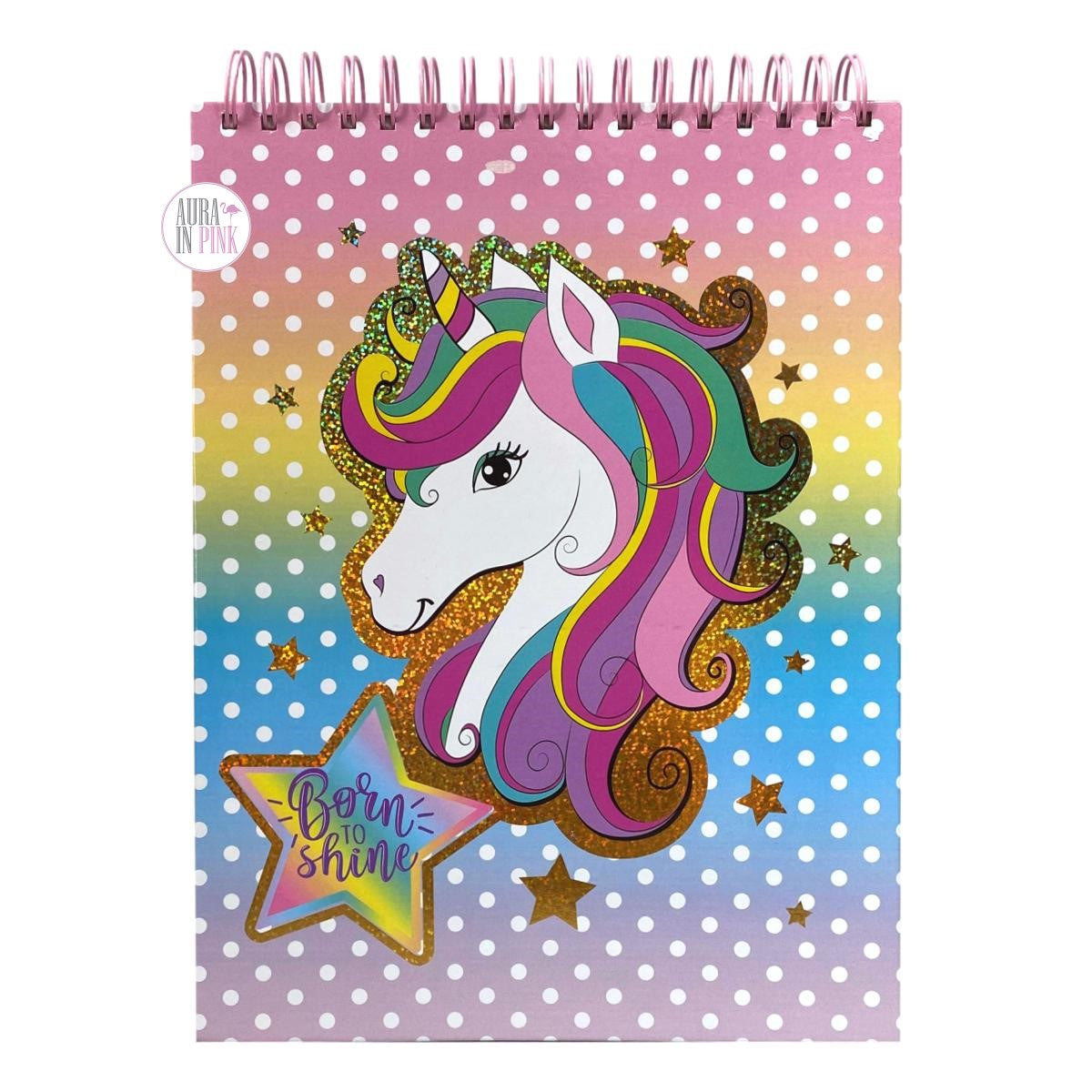 Tatum: A Cute Unicorn Sketchbook (8.5 x 11) inches 110 pages With