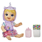 Baby Alive Tinycorns Cat Unicorn Doll - Blonde - Aura In Pink Inc.
