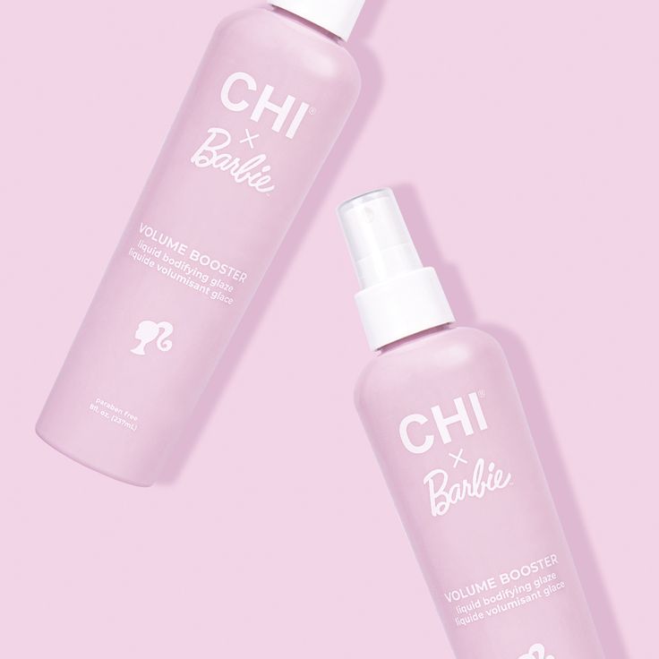 CHI x Barbie Volume Booster Liquid Bodifying Glaze Hair Care – Aura In Pink Inc.