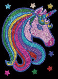 Docrafts Simply Make Rainbow Unicorn Sequin Craft Kit