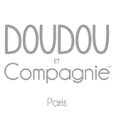 Doudou Et Compagnie Paris Plush Unicorn Rattle Baby Slippers 0-6 Months - Aura In Pink Inc.