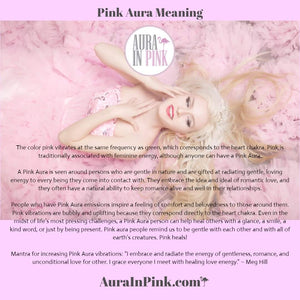 Our Aura is Pink! Do you have a Pink Aura?