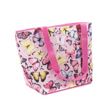 Artic Zone Butterflies Pink Insulated Lunch Tote Bag