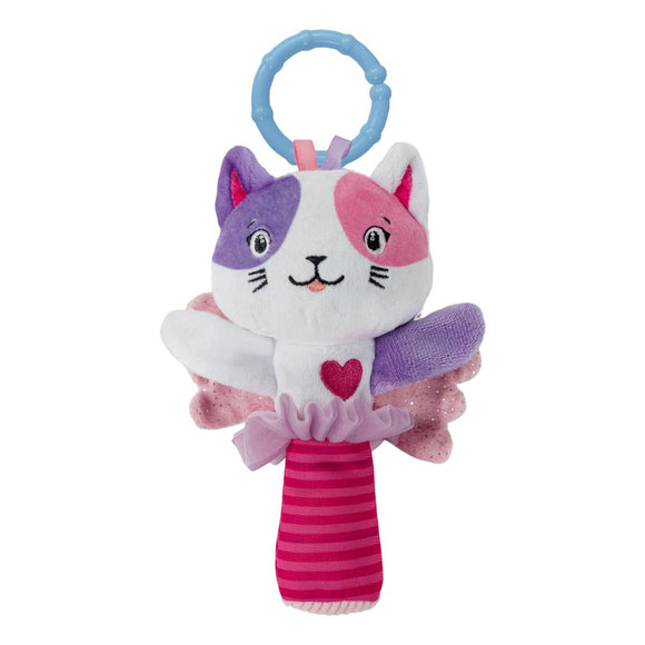 Baby Clementoni Plush Lovely Cat Rattle