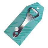 Ciroa Just Chill Pastel Rainbow Popsicles Aqua Insulated Cooler Bag w/Keychain Bottle Opener