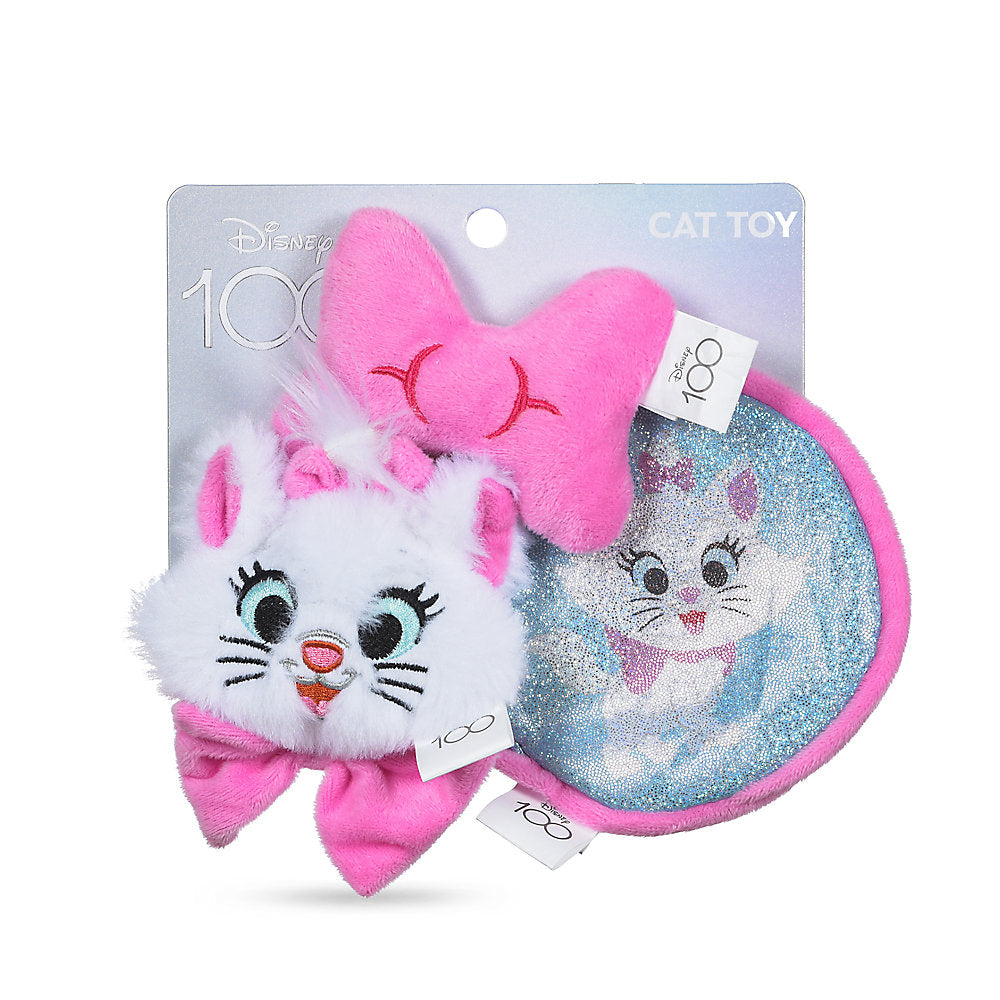 Disney 100 The Aristocats Marie Plush Catnip Crinkle Cat Toys 3-Piece –  Aura In Pink Inc.