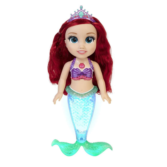 Disney Princess Sing & Sparkle Ariel The Little Mermaid Liquid Glitter Tail Interactive Doll