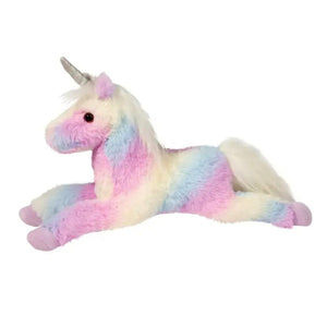 Douglas Anita Cotton Candy Pastel Rainbow Soft Unicorn Plush