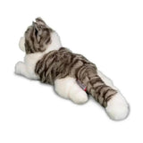 Douglas Smokey Tabby Black Striped Grey & White Cat Plush