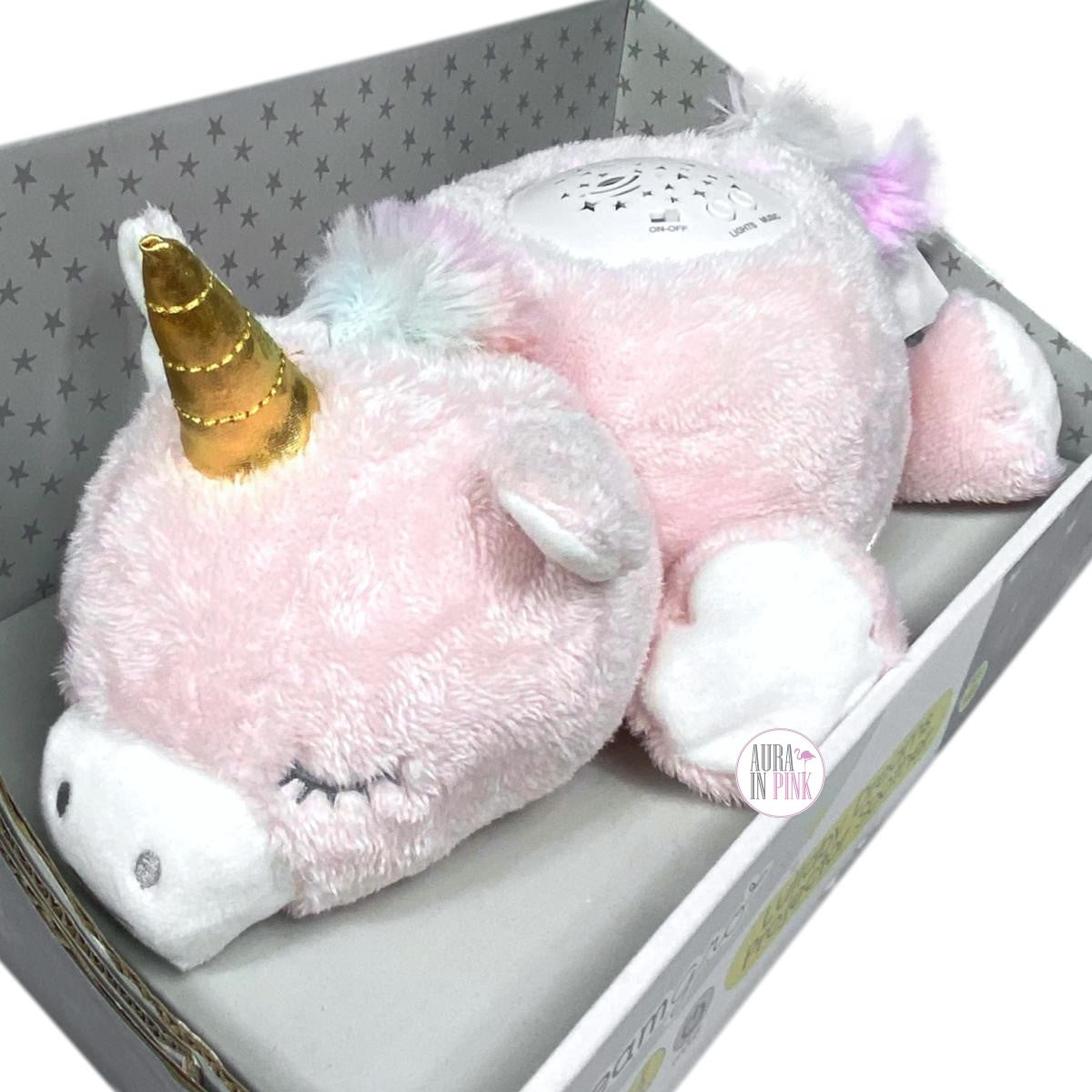 Dream Gro Baby Lullaby Dreams Projector Soother Pink Plush Unicorn