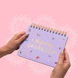 <transcy>Cuaderno de espiral Silver Glitter Wake Up And Be Awesome</transcy>