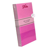 Eccolo Jot It Down Pink Ombre Large Ruled Notepad