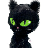 FuzzYard Dolly Purrton Halloween Black Cat Squeaky Plush Dog Toy
