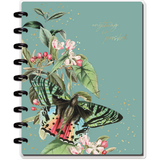 Happy Notes Anything Is Possible Butterflies & Blooms Classic Dotted Lined Notebook