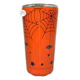 Hello Kitty By Sanrio Halloween Black Cat Orange Stainless Steel Insulated Travel Tumbler w/Lid