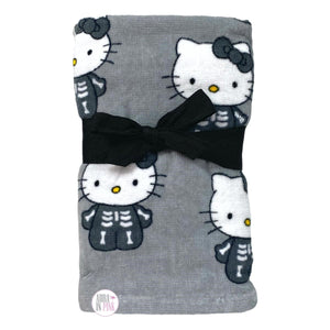 Hello Kitty By Sanrio Halloween Skeleton 2-Pk Cotton Hand Towels Set