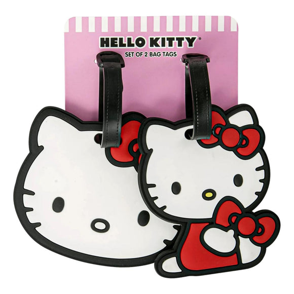 Hello Kitty By Sanrio Luggage Tags Set of 2