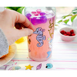 Hello Kitty By Sanrio Mermaid Kitty Mercat Tropical Nautical Sports Bottle w/Handle & Stickers