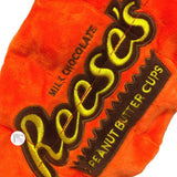 Hershey's Reese's Peanut Butter Cups Squeaky Plush Dog Toy
