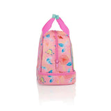Heys Disney The Little Mermaid Ariel & Flounder Pink Lunch Tote Bag