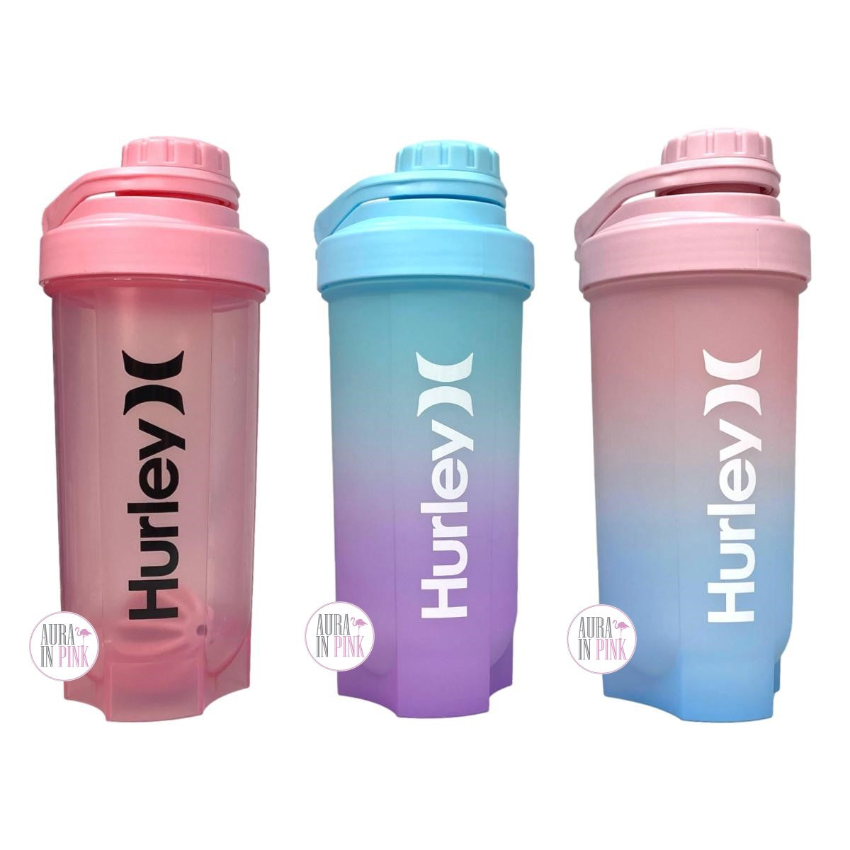 Hurley Assorted Color Mixer Bottles – Aura In Pink Inc.