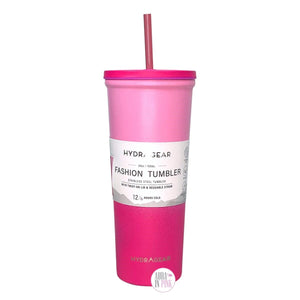 <transcy>Bicchiere Chilly Manna in acciaio inossidabile con glitter rosa cipria - Extra Large</transcy>