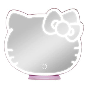 Impressions Vanity Hello Kitty Super Cute Soft-Touch Sensor Tri-Tone LED Table Mirror