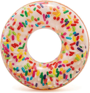 Intex Sand & Summer Sweet Treats Sprinkle Donut Tube Pool Float
