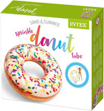Intex Sand &amp; Summer Sweet Treats Sprinkle Donut Tube Pool Float