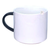 Just Let Me Shop & No One Gets Hurt Gold Text White Stackable Ceramic Coffee Mug w/Black Handle