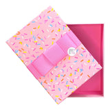 Lady Jayne Sweet Treats Pastel & Iridescent Confetti Pink Storage Gift Boxes - Assorted Sizes
