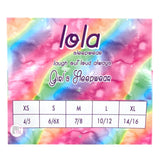 Lola Sleepwear Girls Unicorn Sweet Treats Pink Night Gown w/3 Matching Hair Scrunchies Set