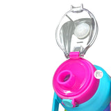 Manna Pink & Aqua XL 2L Super-Strong Chugger Water Bottle w/Sturdy Handle