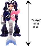 Mermaze Mermaidz Winter Waves Nera Glitter Filled Tail Color Change Mermaid Doll w/Accessories