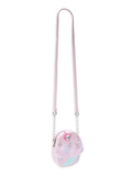 Miss Gwen's OMG Accessories Bubblegum Pink Pastel Rainbow Cupcake Bling Crossbody Purse Shoulder Bag