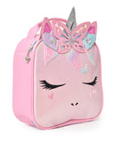 Miss Gwen's OMG Accessories Gwen Butterfly Unicorn Bubblegum Pink Insulated Lunch Tote Bag