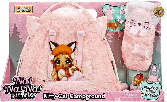 N / A! N / A! N / A! Überraschungs-Kitty-Cat-Campingplatz-Set