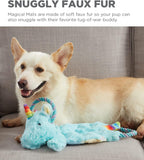 Outward Hound Unicorn Magic Mats Sound Biterz Tug-Of-War Squeaky Plush Dog Toys