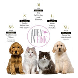 Aura Krone für Hunde, Katzen und Haustiere, in Rosa mit Strasssteinen, Kristallen und Perlen, silberfarben – XS, SM, MD, LG, XL