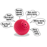 Pet Qwerks Toys Catnip Infused Electronic Cat Babble Ball