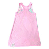 Petit Lem Sleep Girls' Aqua & Pink Mermaid Sequin Embellished Night Gown