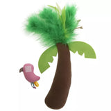 Petlinks Kalypso Kicker Palm Tree & Parrot Jumbo Happy Nip Catnip Kicker Crinkle Plush Cat Toy