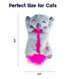 Petstages Unicorn Cuddle Pal Plush Soothing Warmth Microwaveable Pouch Cat Toy