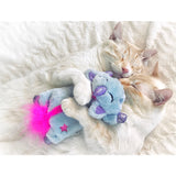 Petstages Unicorn Cuddle Pal Plush Soothing Warmth Microwaveable Pouch Cat Toy