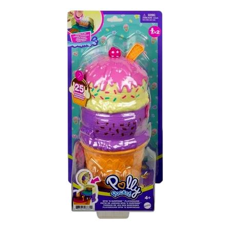 Polly Pocket Spin 'N Surprise Playground Ice Cream Cone Playset