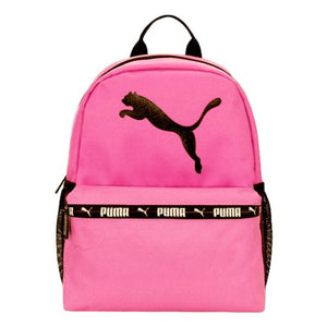 Puma Bright Pink Black Sprint Mini Backpack Bag