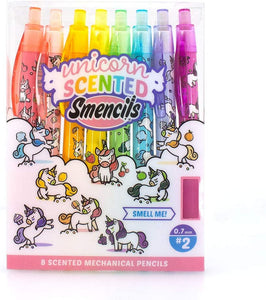 Scentco Unicorn Scented Smencils 8-Pack Mechanical Pencils