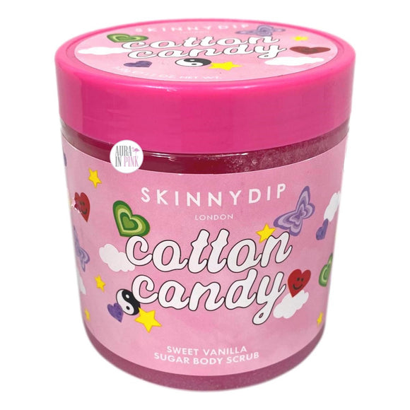 Skinnydip London Cotton Candy Sweet Vanilla Scented Body Scrub